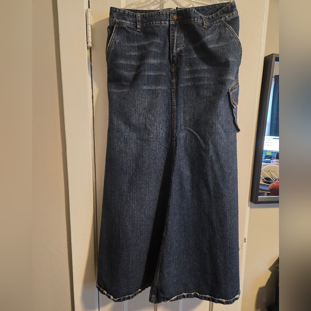 Vintage Denim Skirt